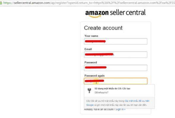 bán hàng trên Amazon