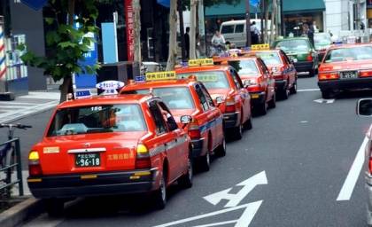 Các hãng taxi ở Nhật Bản