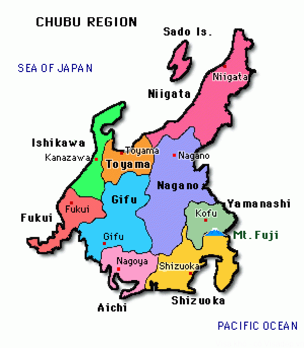 Các tỉnh thành của Nhật Bản