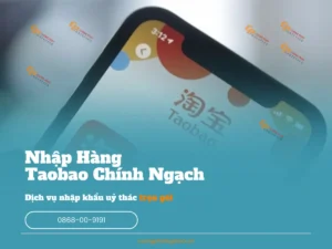 🇨🇳 Nhập Hàng Taobao Chính Ngạch: Trọn Gói |Xu Hướng 2026